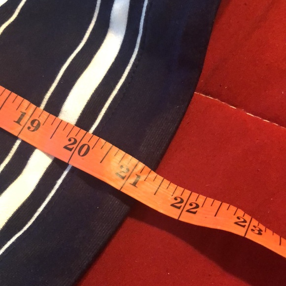 Blue and white striped skirt - Picture 5 of 5